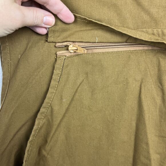 Vintage Game Winner Sportswear Brown Hunting Shotgun Shooting Vest Men’s Size L - Picture 7 of 13